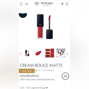 New Red Matte Lip Color